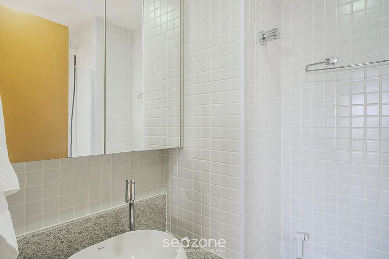 Apto vista mar 300m de playa en Salvador SOA0301