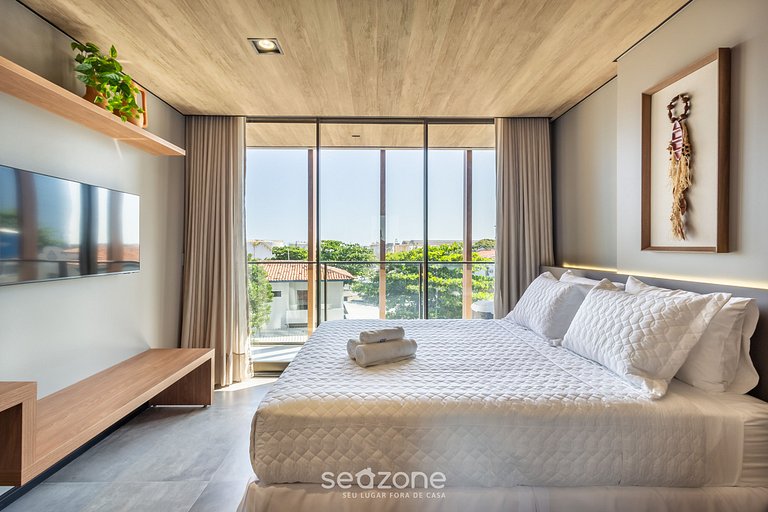 Estudio Moderno c/ Vista Lateral al Mar - NWT0313