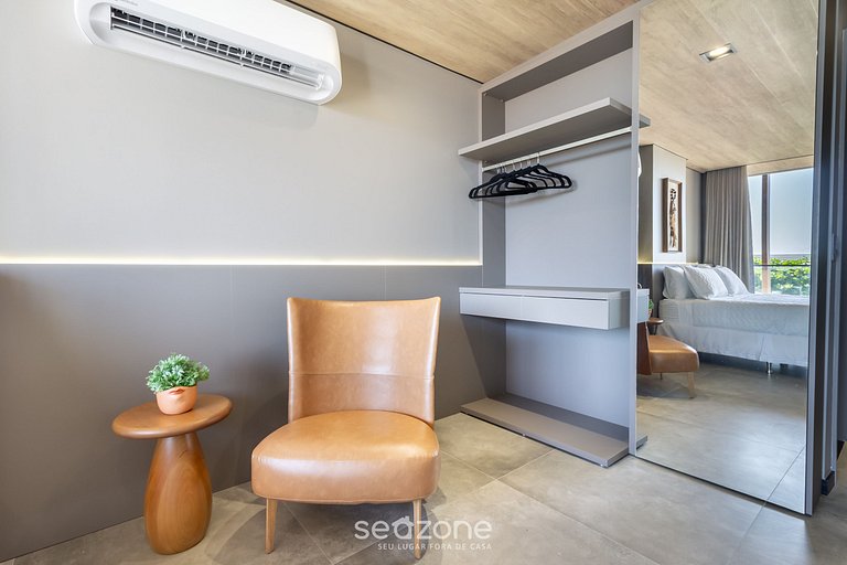 Estudio Moderno c/ Vista Lateral al Mar - NWT0313