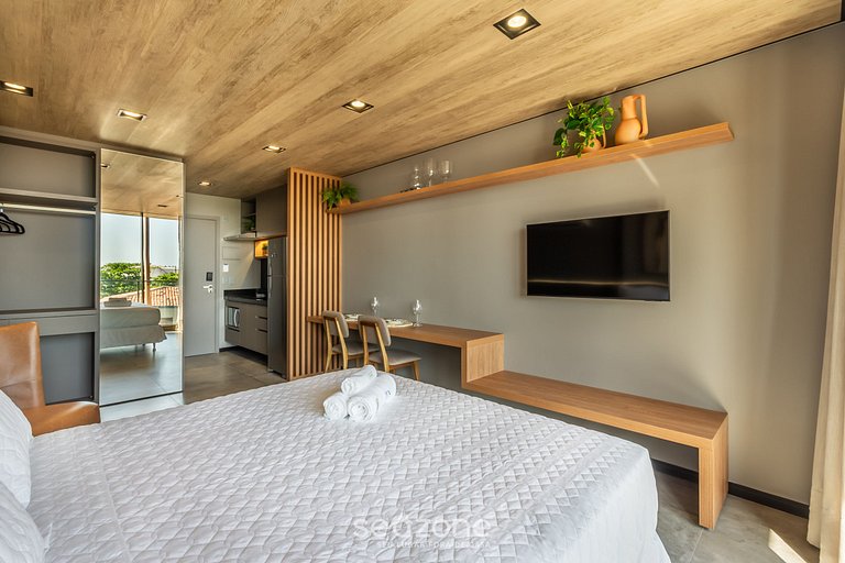 Estudio Moderno c/ Vista Lateral al Mar - NWT0313