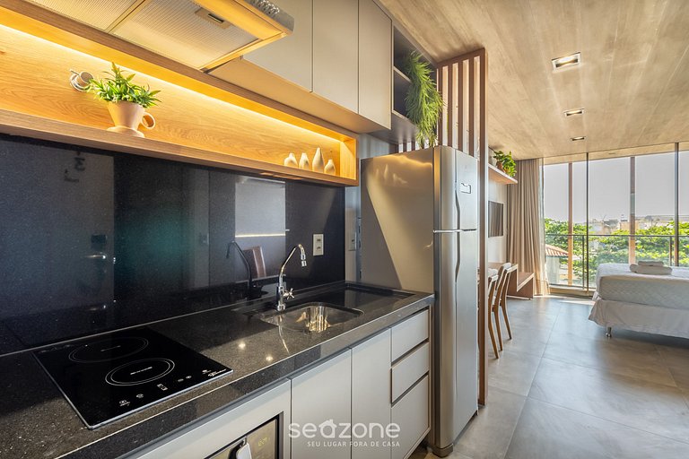 Estudio Moderno c/ Vista Lateral al Mar - NWT0313