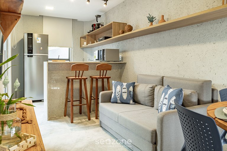 Apt com piscina e churrasqueira VNR005