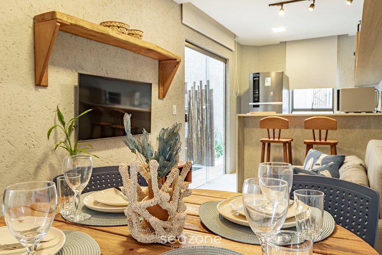 Apt com piscina e churrasqueira VNR005