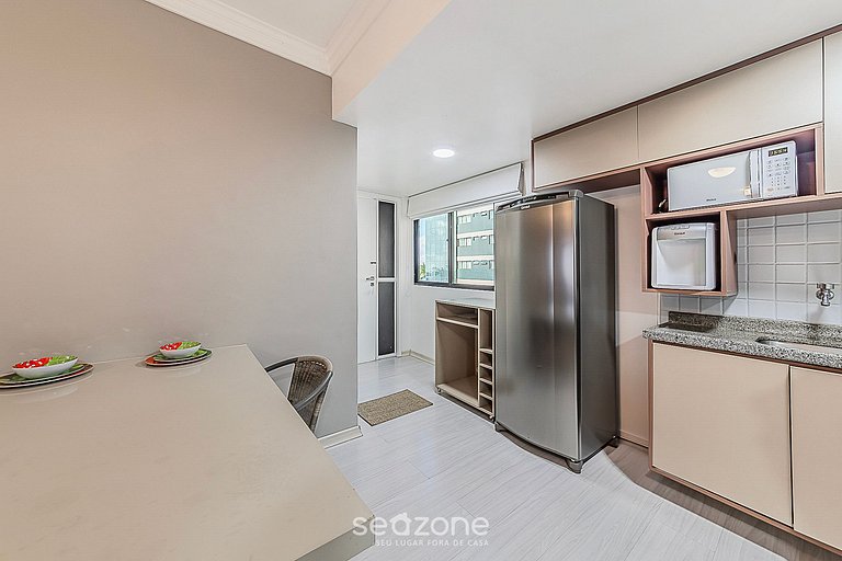 Studio práctico en condominio frente mar ETE0308