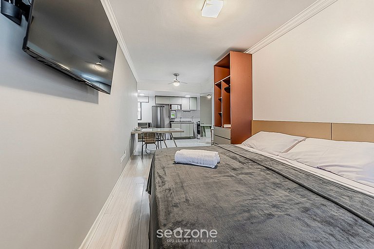 Estudio a 65m de la playa en Maceió ETE0308