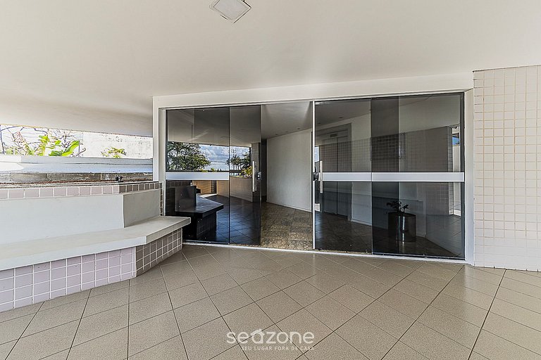 Studio práctico en condominio frente mar ETE0308