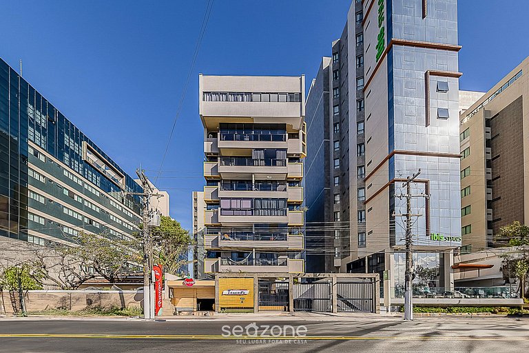 Estudio a 65m de la playa en Maceió ETE0308