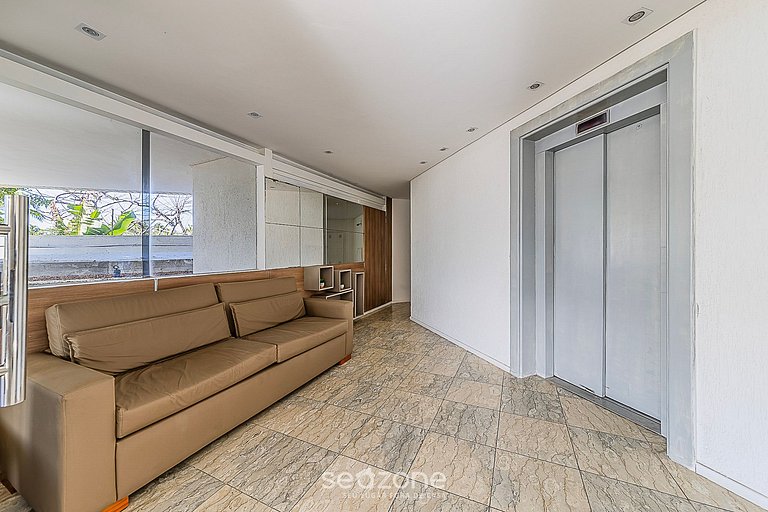 Studio práctico en condominio frente mar ETE0308