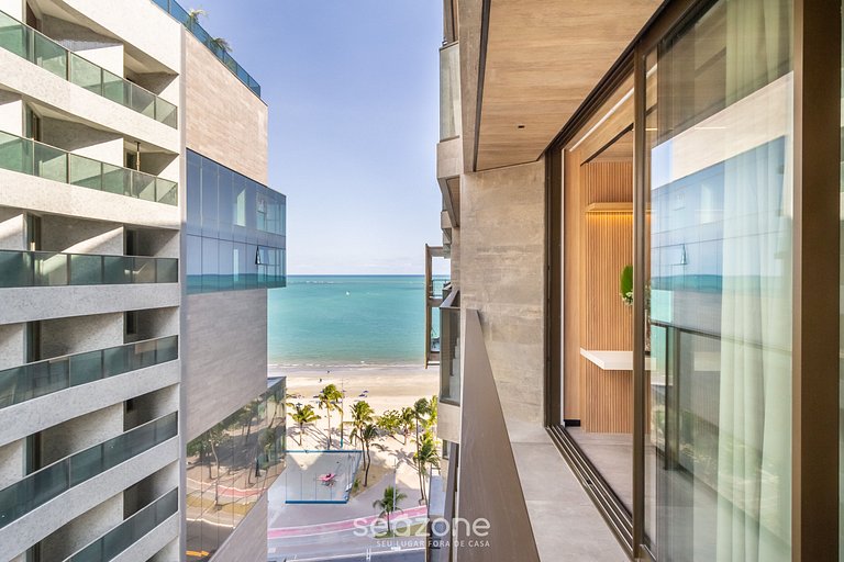 Estúdio Moderno c/ Vista Mar Lateral - NWT1203