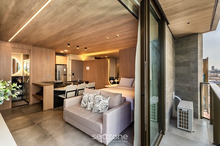 Estudio Moderno c/ Vista Lateral al Mar - NWT1203