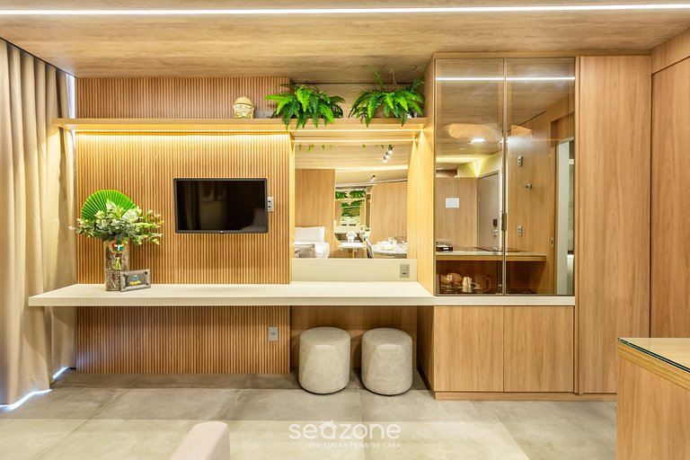 Estudio Moderno c/ Vista Lateral al Mar - NWT1203