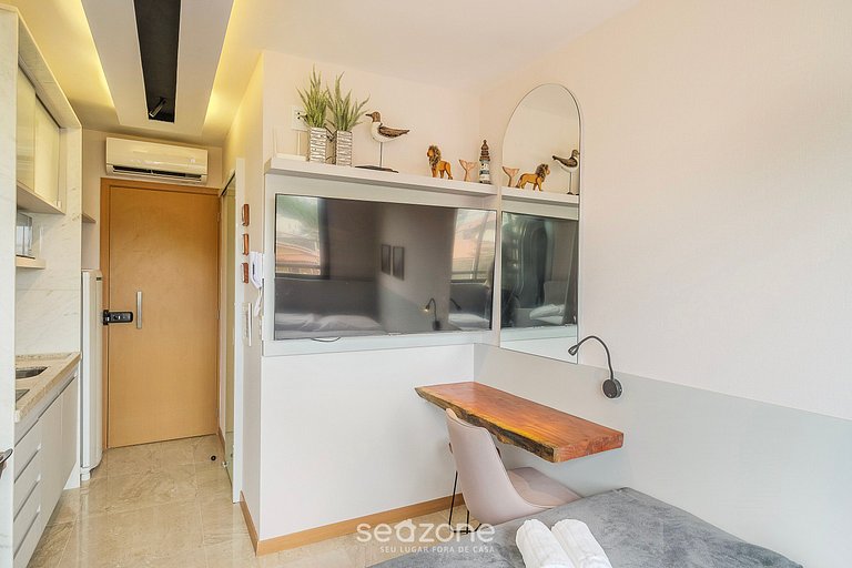 Estudio con piscina 300m Praia Salvador SOA0205