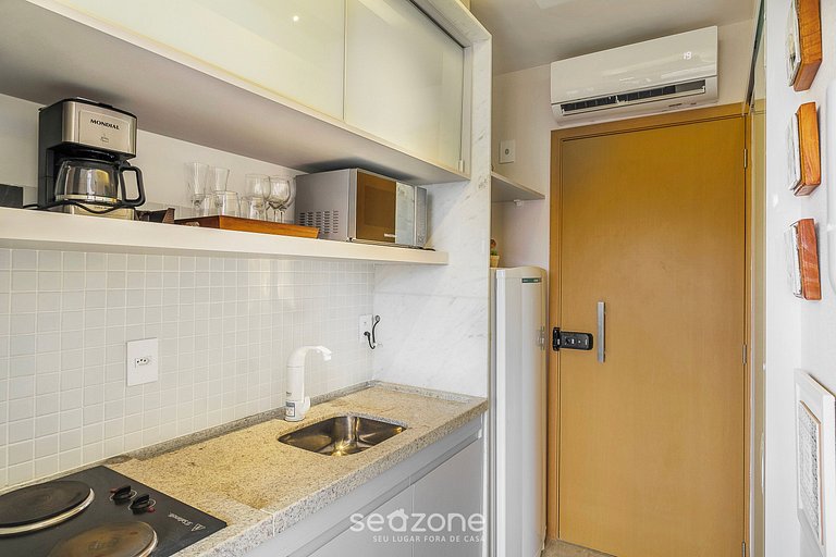 Estudio con piscina 300m Praia Salvador SOA0205