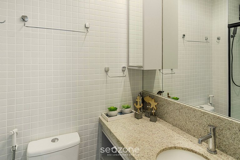 Estudio con piscina 300m Praia Salvador SOA0205