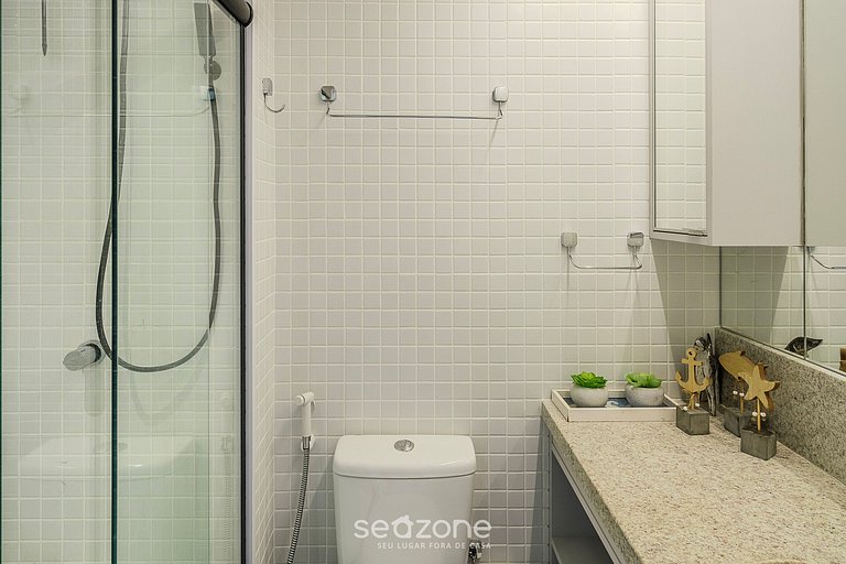 Estudio con piscina 300m Praia Salvador SOA0205