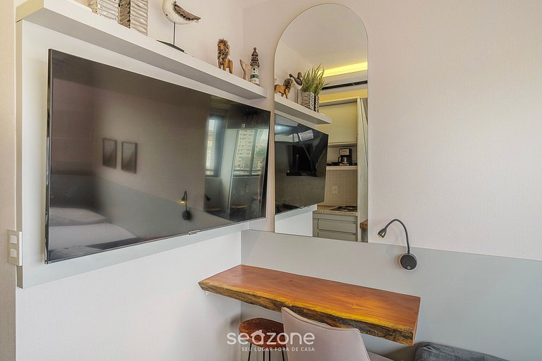 Stúdio c/ Piscina 300m Praia Salvador SOA0205