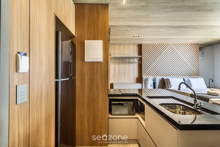 Estudio Moderno c/ Vista Lateral al Mar - NWT0308