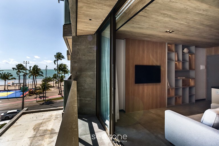 Estudio Moderno c/ Vista Lateral al Mar - NWT0308