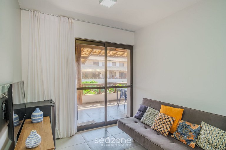 Apto em condomínio beira-mar Camaçari-BA IAB109