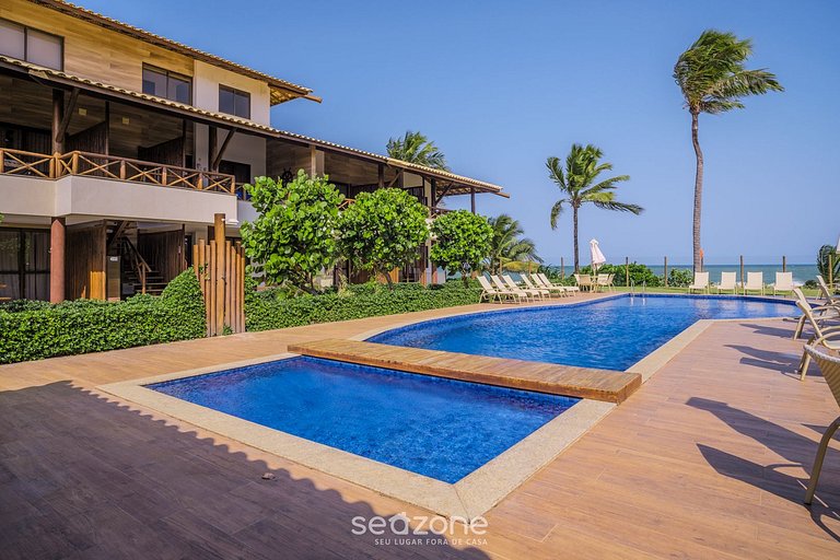 Apto em condomínio beira-mar Camaçari-BA IAB109