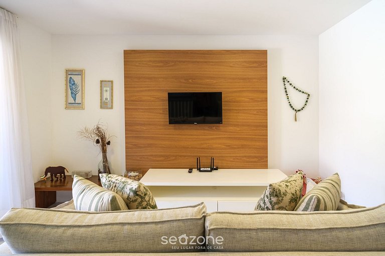 Apto equipado en cond. c piscina Imbassaí ITFA039