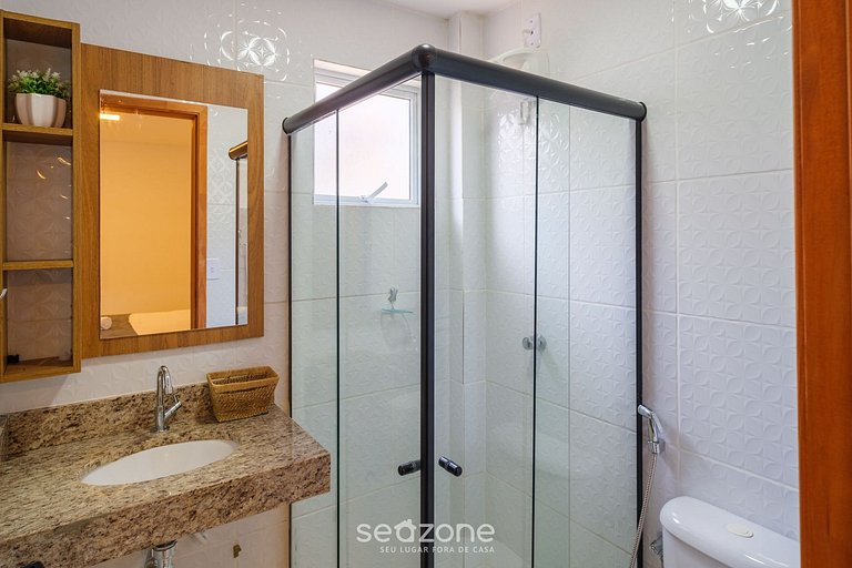 Apto equipado en cond. c piscina Imbassaí ITFA039