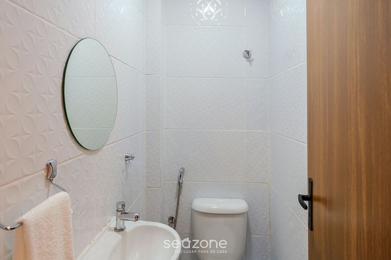 Apto equipado en cond. c piscina Imbassaí ITFA039