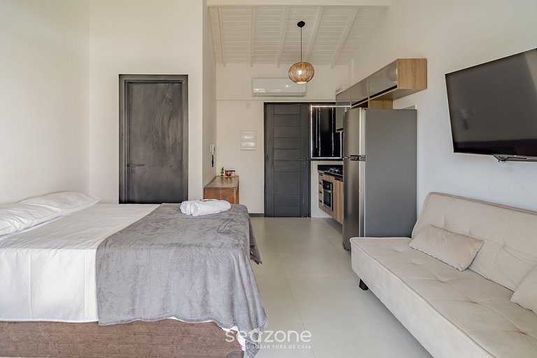 Hermoso estudio decorado en Açu da Torre VLP0222