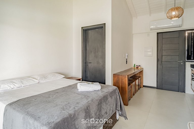 Hermoso estudio decorado en Açu da Torre VLP0222