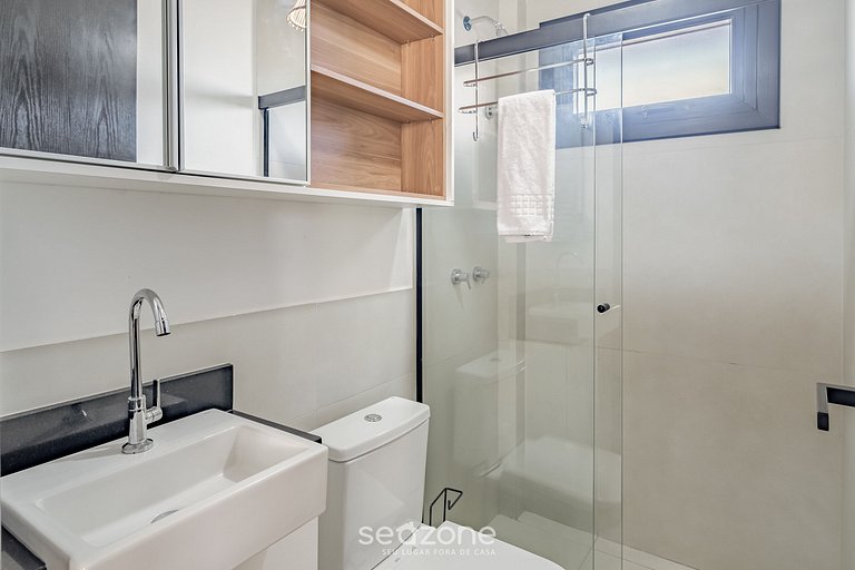 Belo Estúdio decorado no Açu da Torre VLP0222