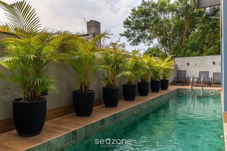 JPR - apartamentos a 260 metros da praia em Jurerê