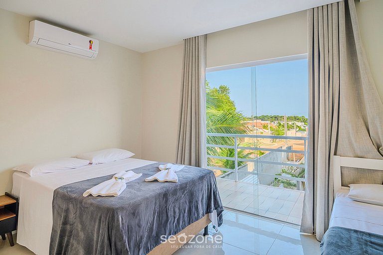 Casa dúplex con piscina Camaçari-BA PED0611