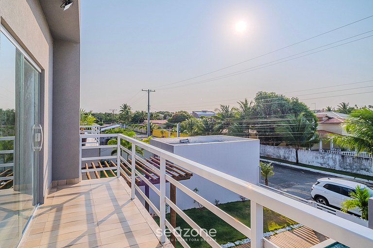 Casa dúplex con piscina Camaçari-BA PED0611