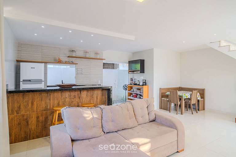 Casa dúplex con piscina Camaçari-BA PED0611