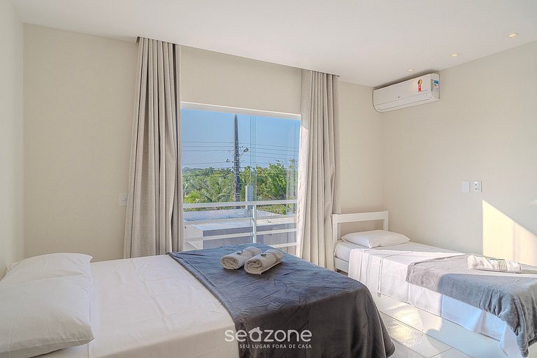 Casa dúplex con piscina Camaçari-BA PED0611