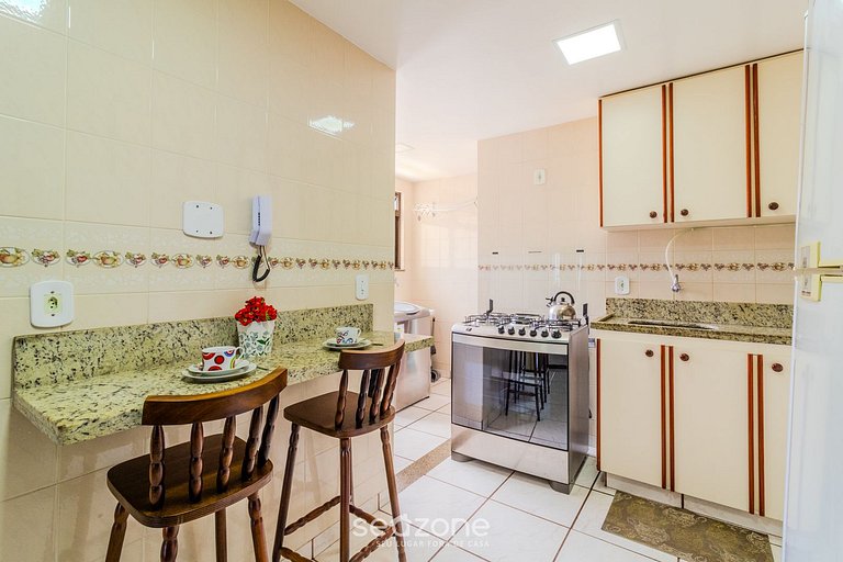 Apartamento 2Q c/ Varanda ADS0103