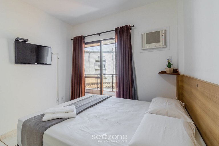 Apartamento 2Q c/ Varanda ADS0103