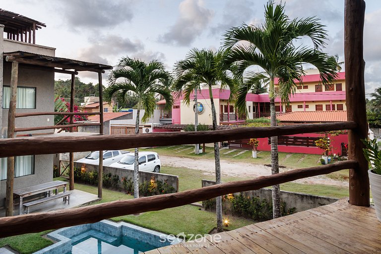 Casa elegante com vista e churrasqueira LBH104