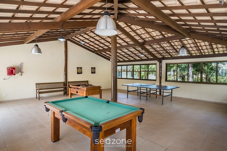 Apto confortável com piscina em Guarajuba GCH0201