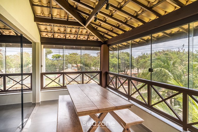 Apto cómodo con piscina en Guarajuba GCH0201.