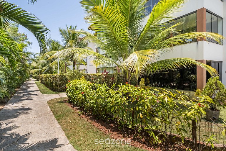 Apto confortável com piscina em Guarajuba GCH0201