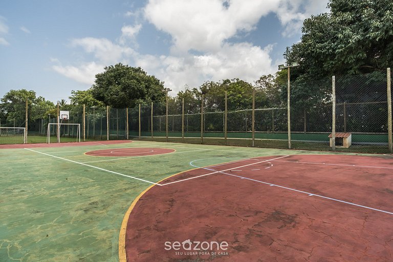 Apto confortável com piscina em Guarajuba GCH0201