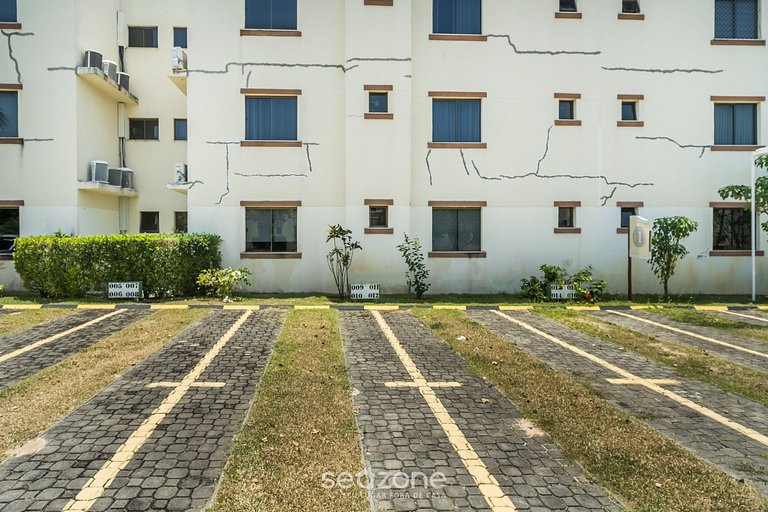 Apto confortável com piscina em Guarajuba GCH0201