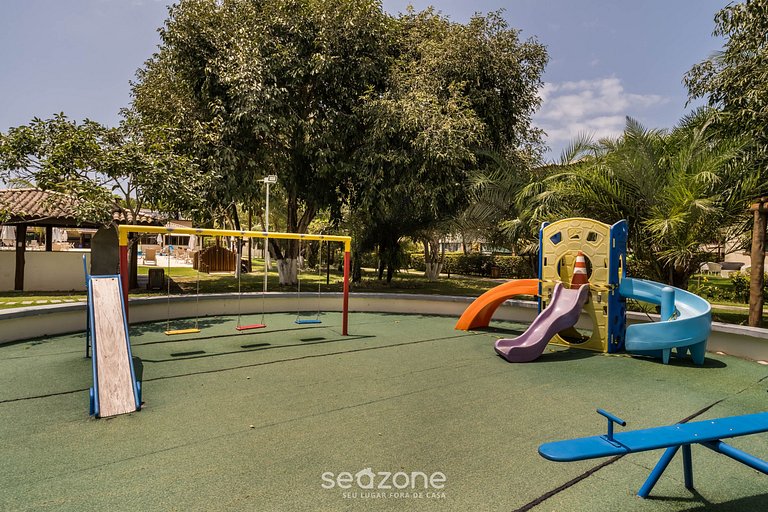 Apto confortável com piscina em Guarajuba GCH0201