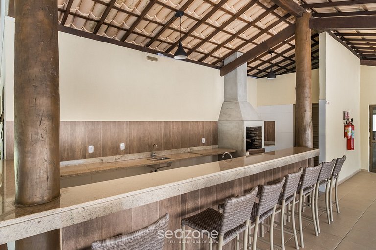 Apto confortável com piscina em Guarajuba GCH0201