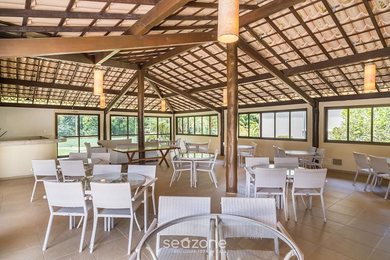 Apto confortável com piscina em Guarajuba GCH0201