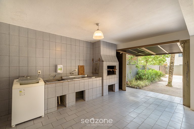 Casa 6Q pé na areia em Bombinhas ABM0101