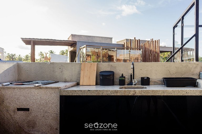 Casa elegante con vistas y barbacoa LBH104