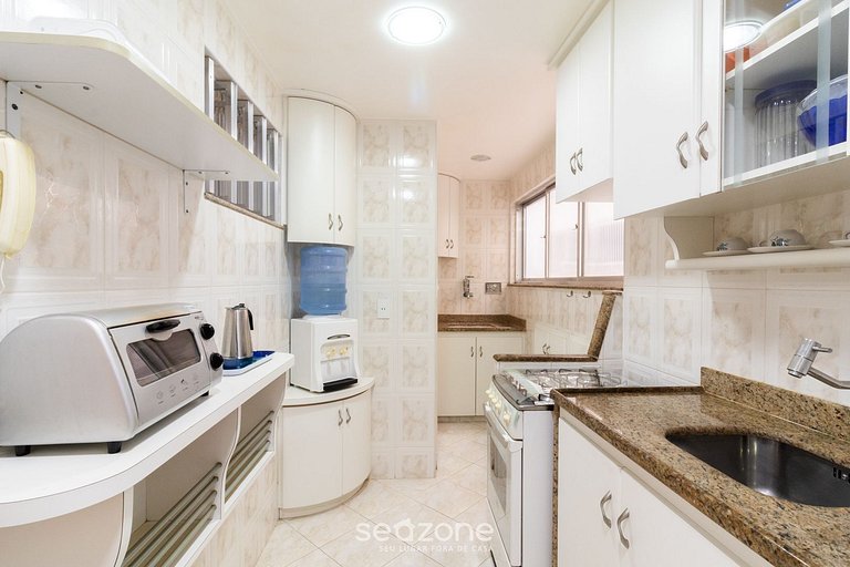 Apto cómodo a 50m de la Playa do Forte MZD0308