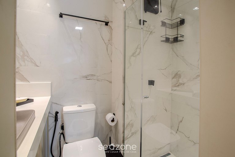 Apt 1 Qto a 200m da praia! HBA0309